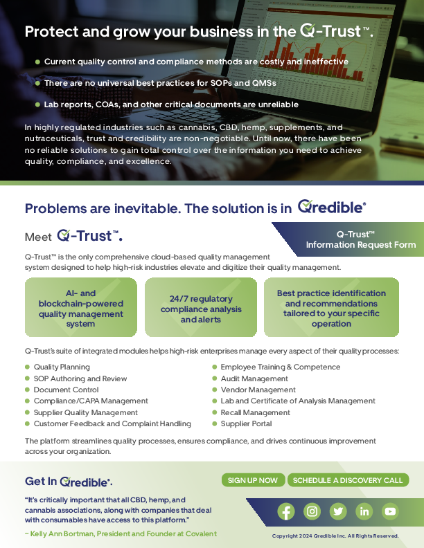 Q-Trust Cloud-Based Digital Registry for Regulated Industries Download