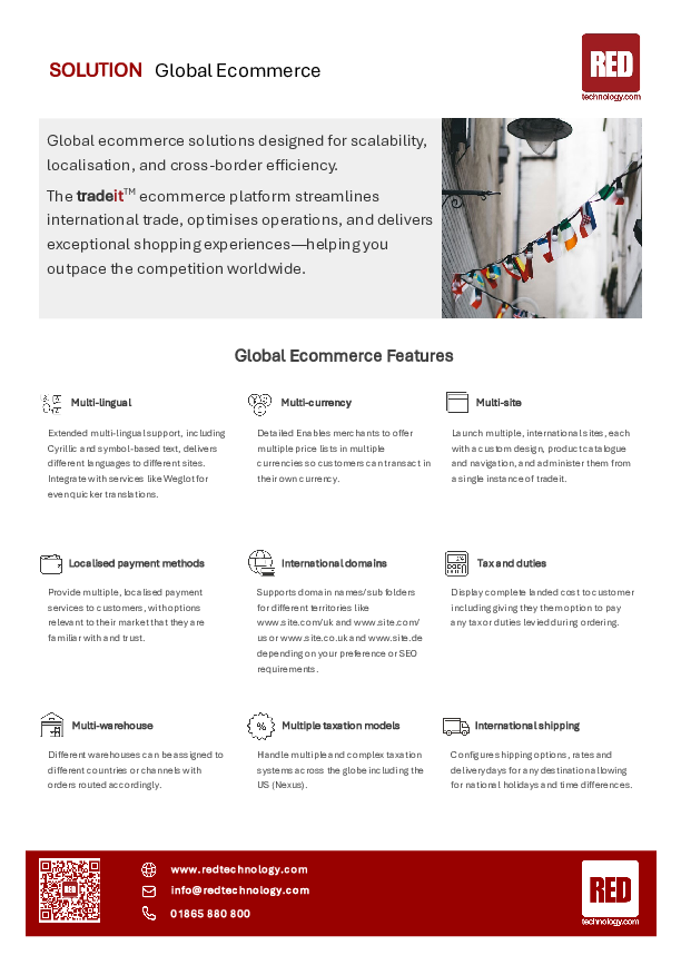 Red-Technology-Global-Ecommerce-Datasheet Download