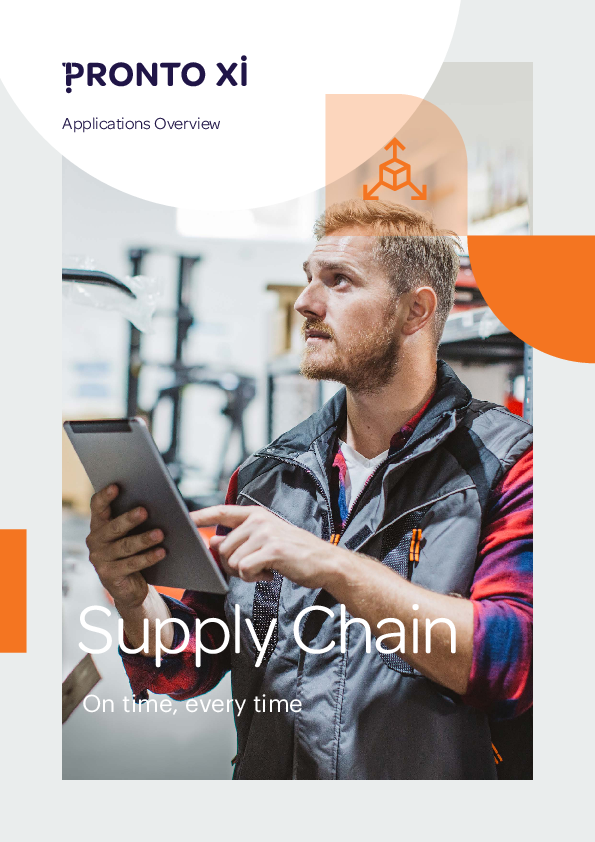 Pronto Xi 780 Supply Chain overview Download