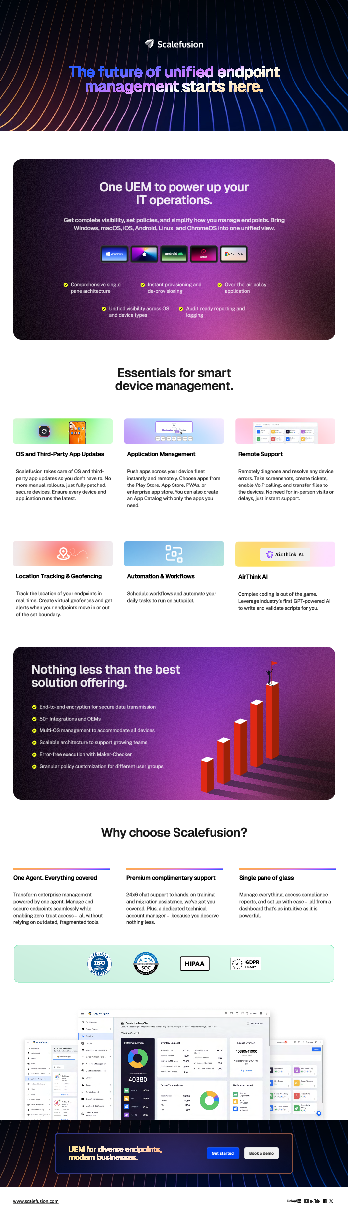 Scalefusion UEM Onepager Download