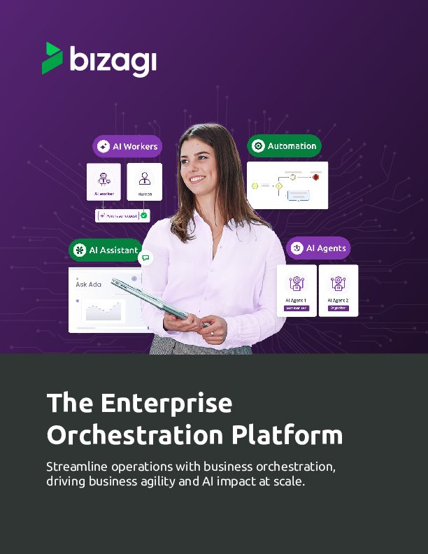 Bizagi Enterprise Orchestration Platform Brochure Download