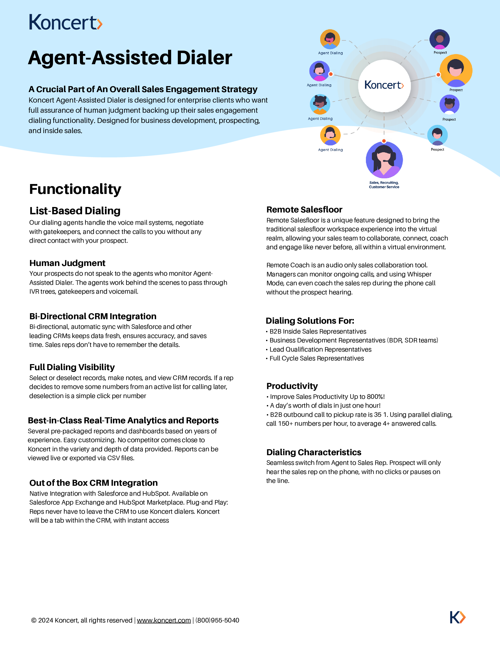 Download Agent Assisted Dialer Datasheet Download