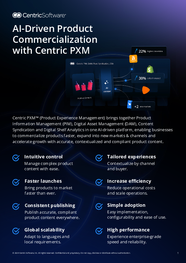 Centric PXM Brochure Download