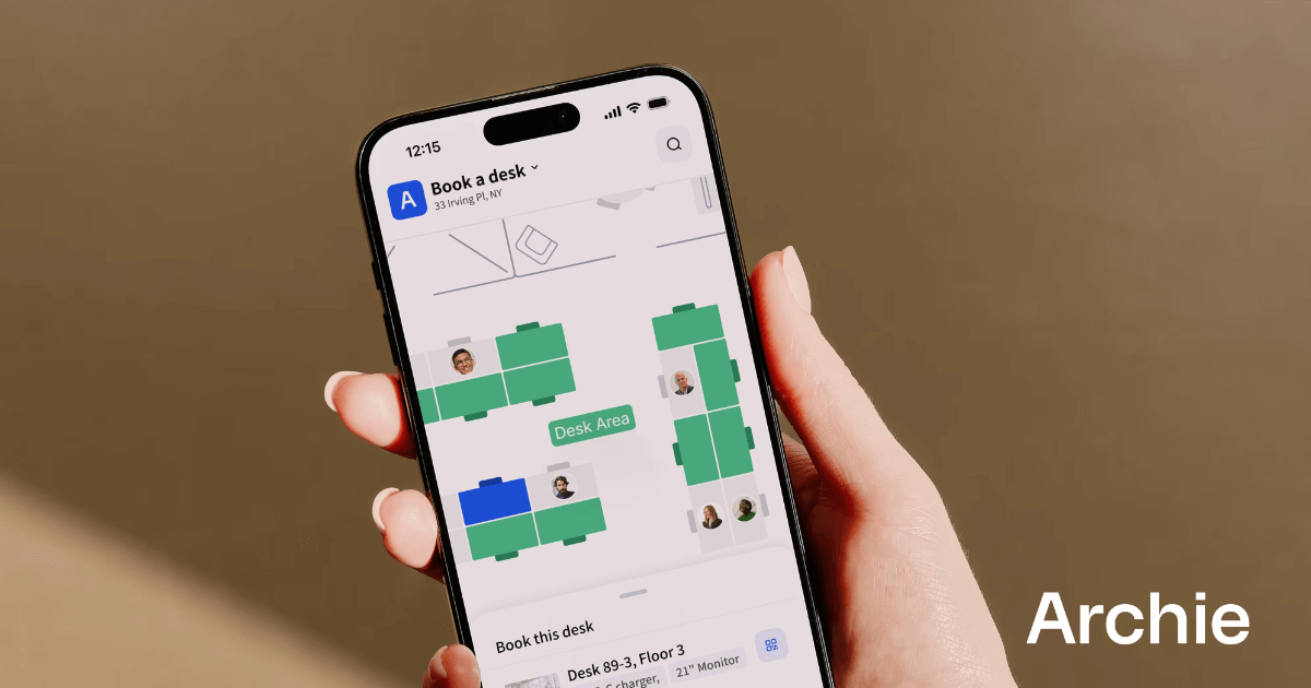 Workspace management for modern offices Screenshot