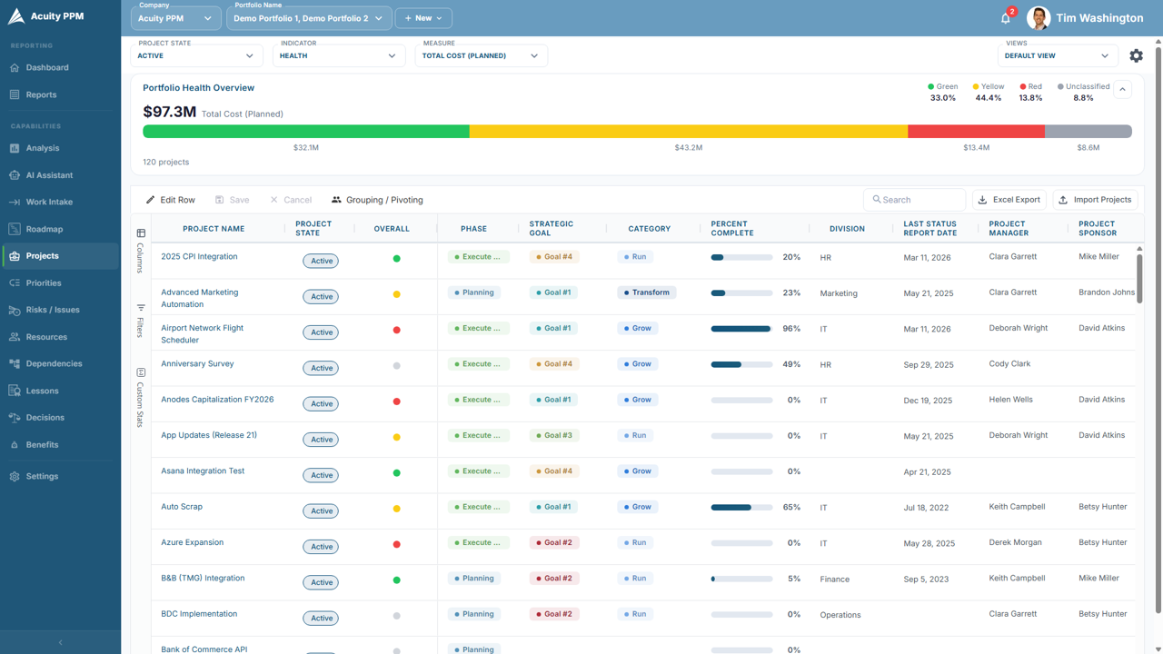 Project List2 Screenshot