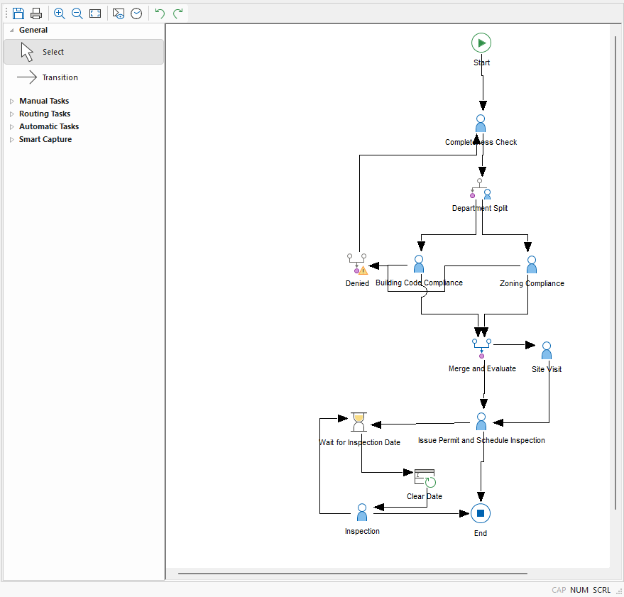 Workflow Designer Screenshot