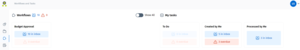 Workflow Tasks Screenshot