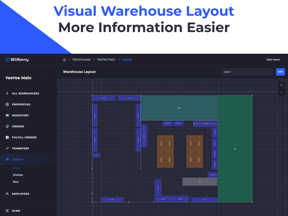 Create Any Warehouse Layout Screenshot