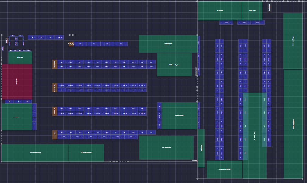 Large Warehouse Layout Screenshot