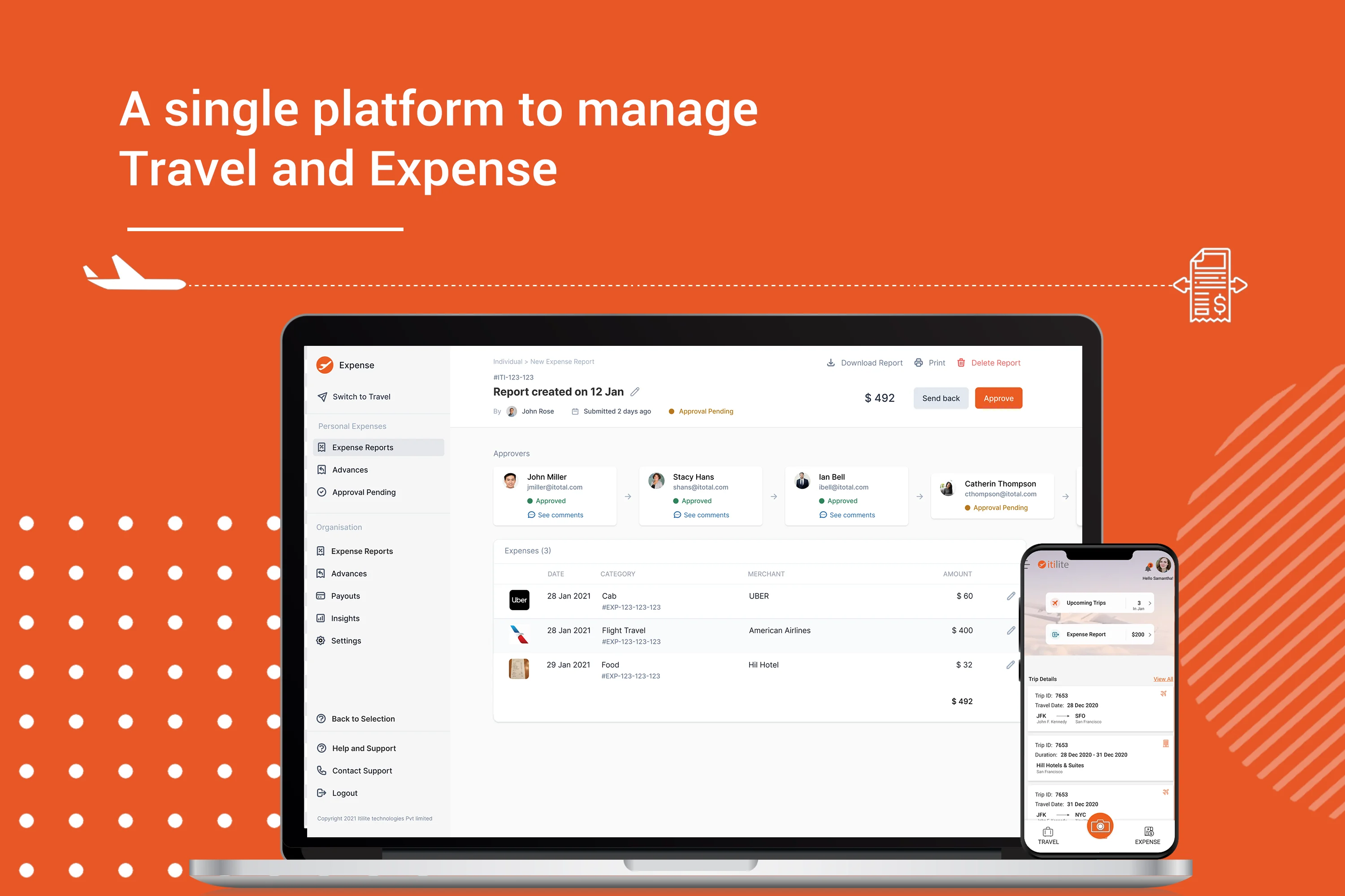 All-in-one platform Screenshot