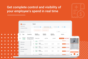 Expense management and reimbursements Screenshot
