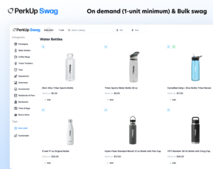 Swag Catalog Screenshot