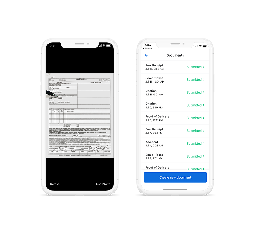 Samsara Driver App Screenshot