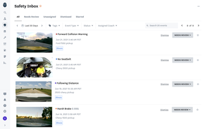 Safety Inbox Screenshot