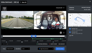 Video Retrieval Screenshot