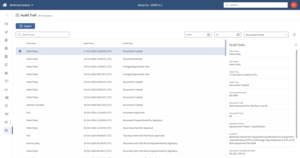 Audit Trail Screenshot