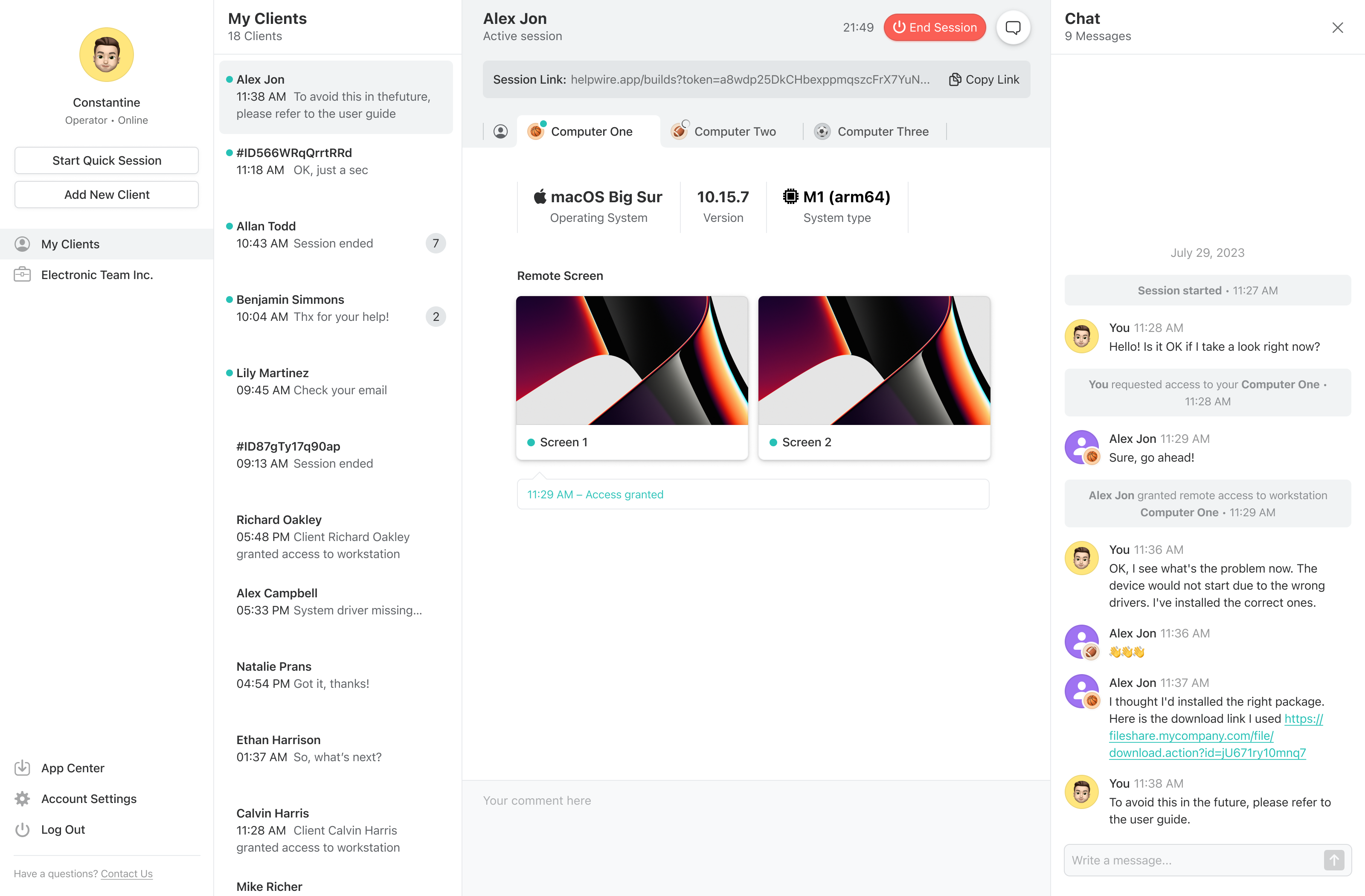 HW001 Screenshot