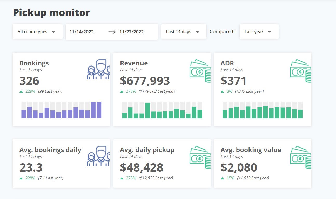 Pickup monitor Screenshot