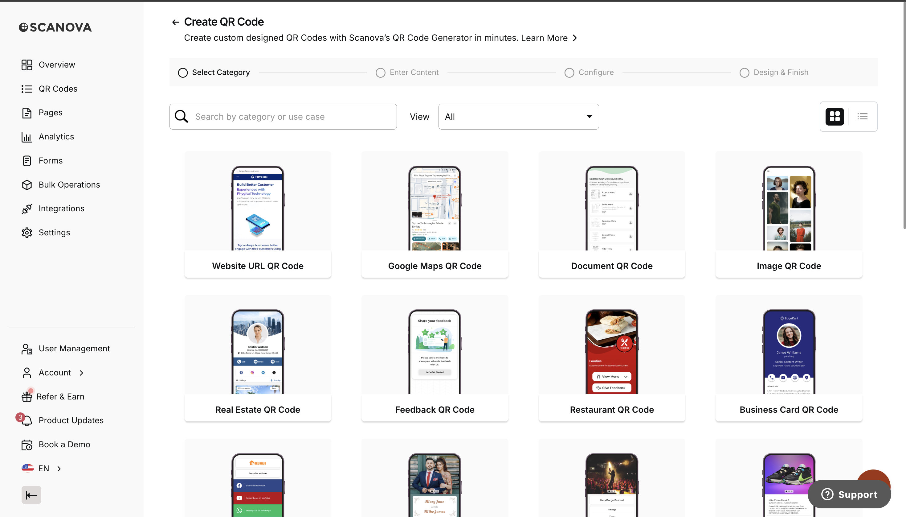 categories:overview Screenshot