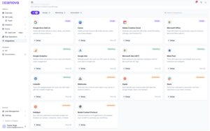 Scanova integrations Screenshot