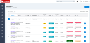 Incident Management Screenshot