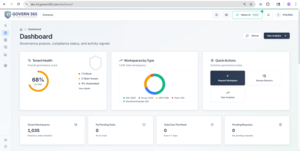 G365 dashboard ss Screenshot