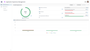 Application Experience Management Screenshot