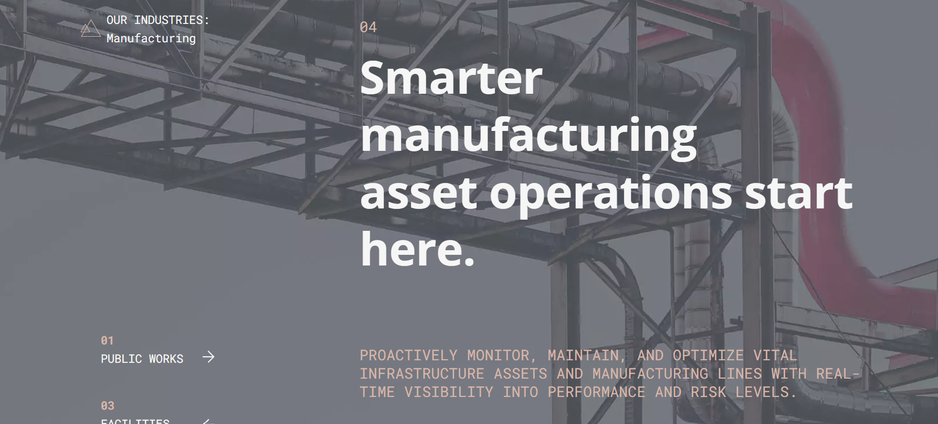 manufacturing maintenance management Screenshot