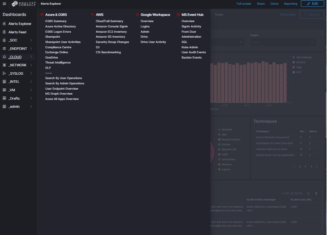 CLOUD Screenshot