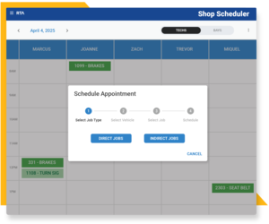 RTA-Shop-Scheduler-Snippet Screenshot