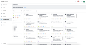 Neurons for MDM - Configurations screen Screenshot