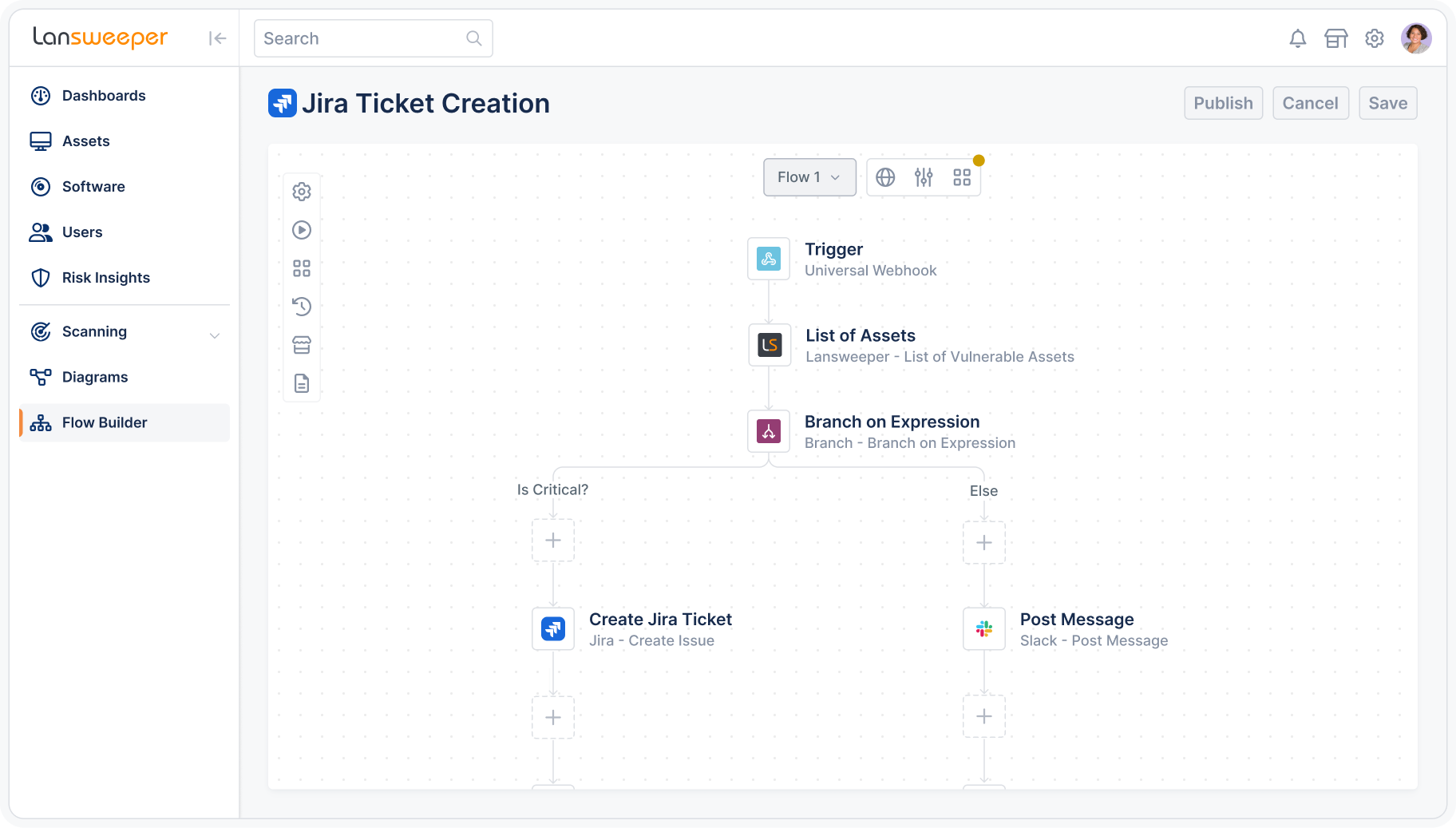 Orchestration Screenshot