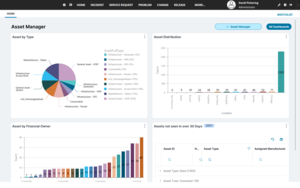 Asset Manager Dashboard Screenshot
