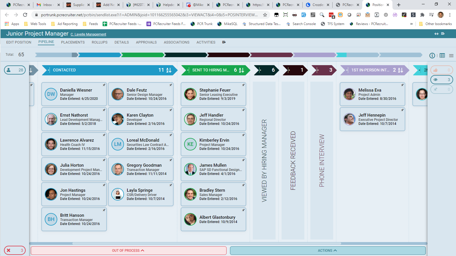 The Candidate Pipeline Screenshot