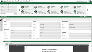 Customizable Record Layouts Screenshot