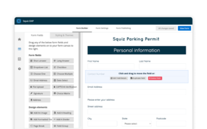 Make forms a key conversion tool Screenshot