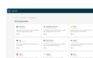 Stay on brand at scale with reusable components Screenshot