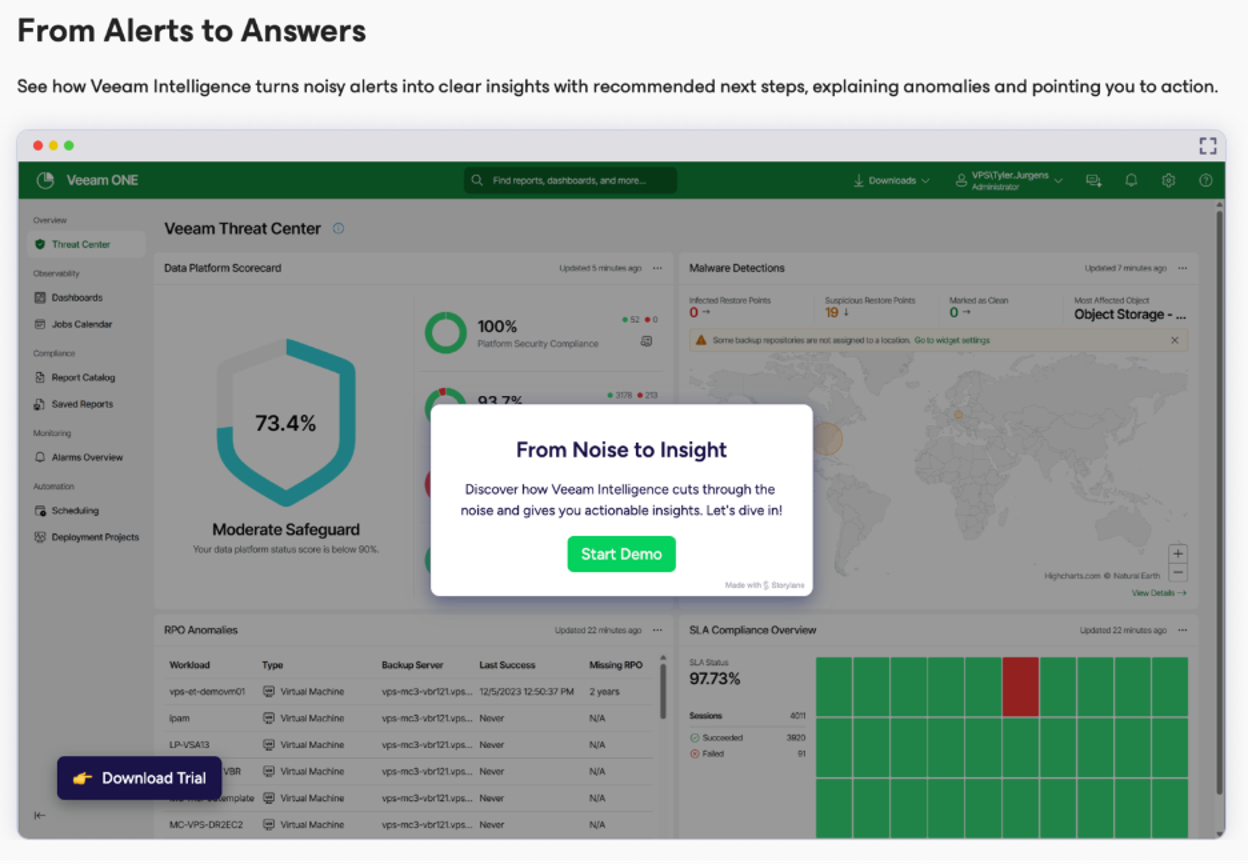 From Alerts to Answers Screenshot