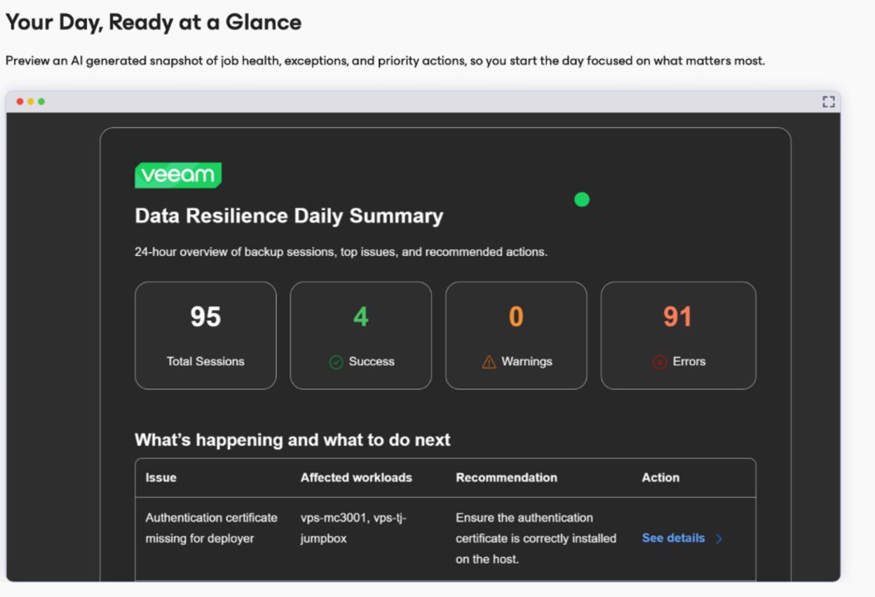 Your Day, Ready at a Glance Screenshot