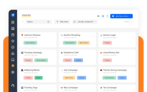 Libraries Screenshot