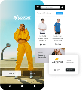Yo!Kart Mobile App Screenshot