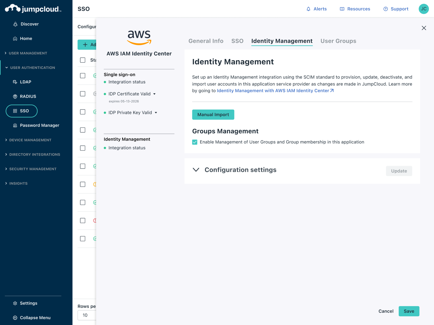 SSO For Thousands of Apps Screenshot