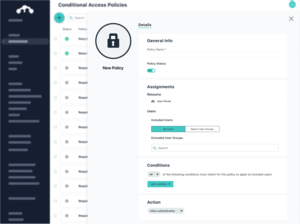 Conditional Access Policies Screenshot