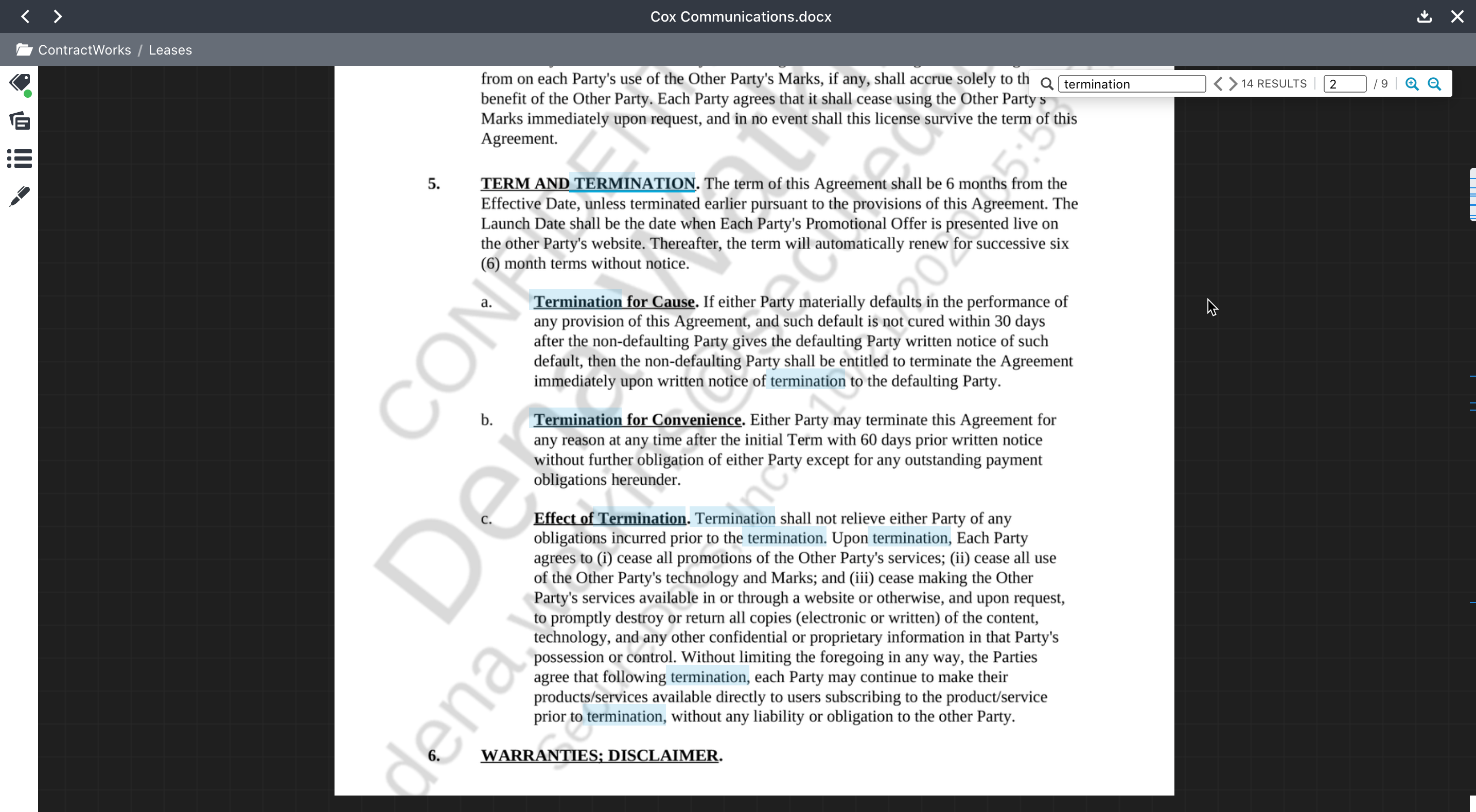 OCR & Advanced Search Screenshot