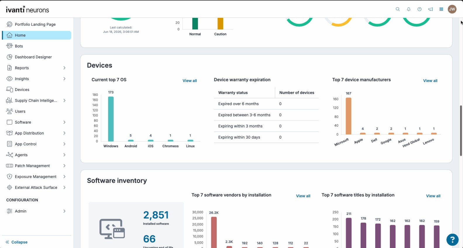 Asset Visibility Screenshot