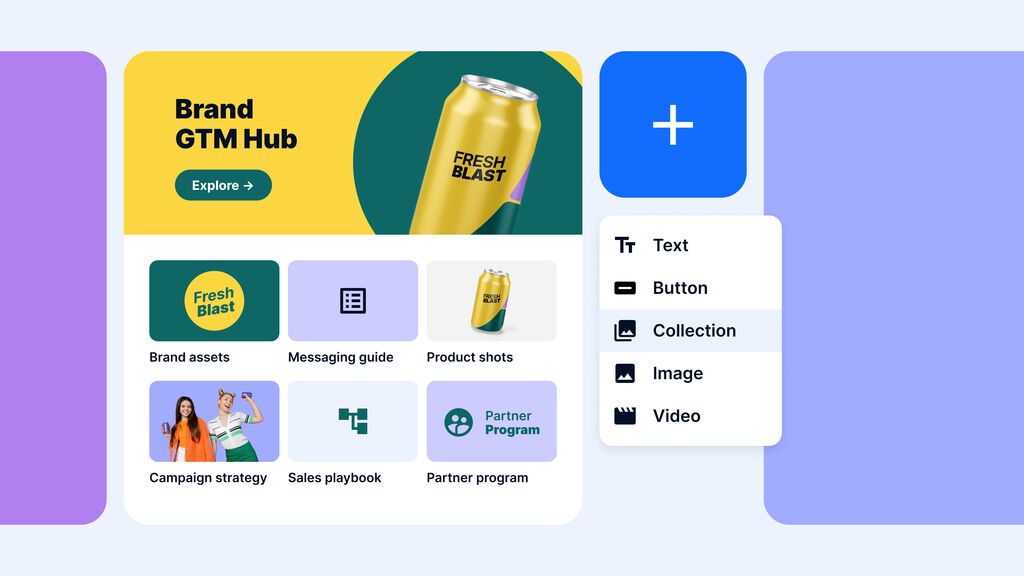 Bynder CXUC GTM-Hub Screenshot