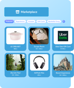 Marketplace - mix of rewards Screenshot