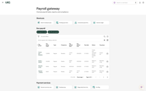 Payroll Screenshot