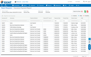 RXNT | PM Billing - Reporting Screenshot