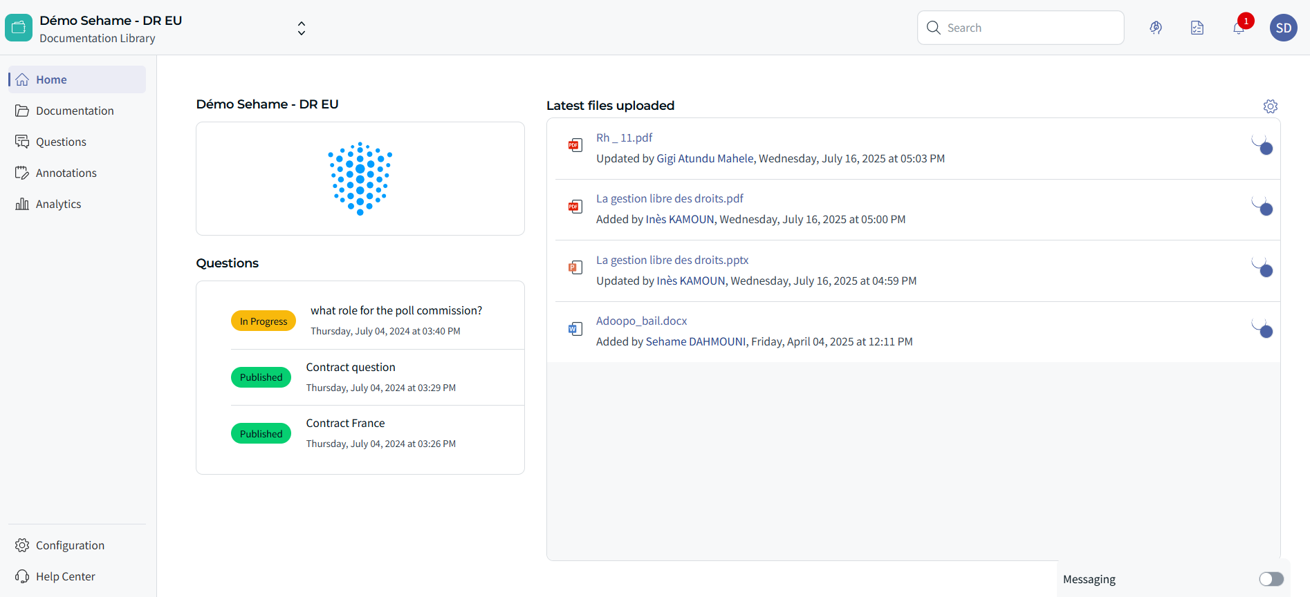 Dataroom 1 Screenshot